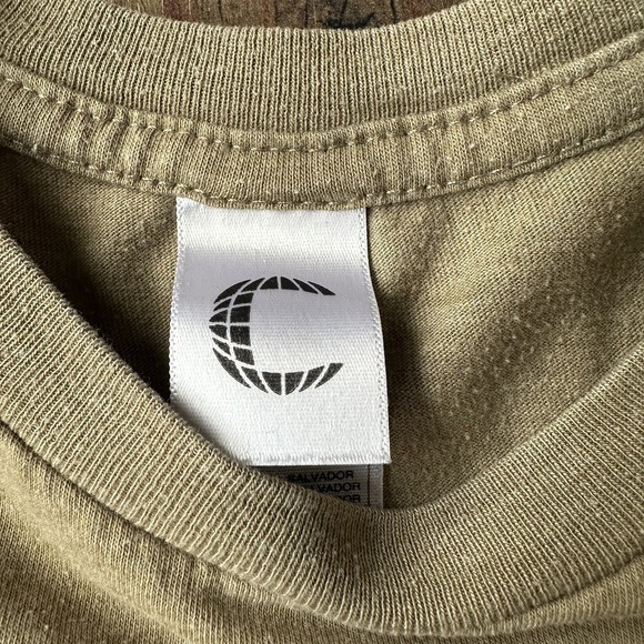 Rolling Stones Tongue Logo World Tour Graphic Green Unisex Concert Shirt Size L - Picture 2 of 5